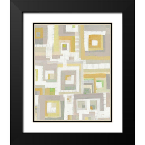 Harbor Windows VIII Black Modern Wood Framed Art Print with Double Matting by Averinos, Melissa
