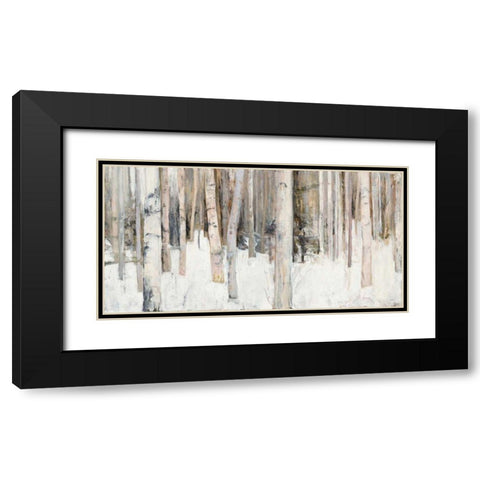 Warm Winter Light III Black Modern Wood Framed Art Print with Double Matting by Purinton, Julia