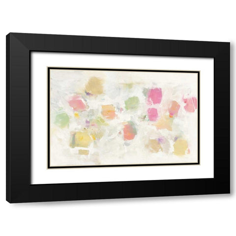 Levitation Black Modern Wood Framed Art Print with Double Matting by Schick, Mike