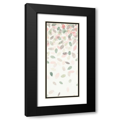 Spring Cascade III Black Modern Wood Framed Art Print with Double Matting by Marshall, Laura