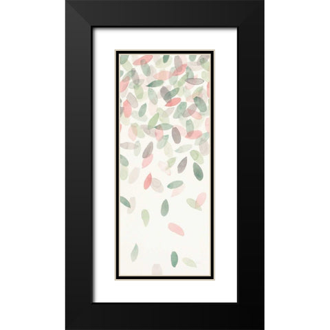 Spring Cascade IV Black Modern Wood Framed Art Print with Double Matting by Marshall, Laura