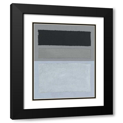 Painted Weaving II FB Black Modern Wood Framed Art Print with Double Matting by Rhue, Piper