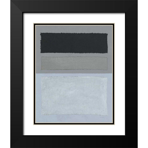 Painted Weaving II FB Black Modern Wood Framed Art Print with Double Matting by Rhue, Piper