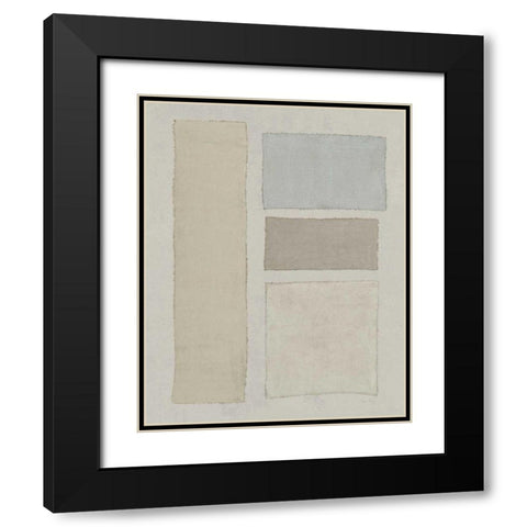 Painted Weaving III FB Black Modern Wood Framed Art Print with Double Matting by Rhue, Piper