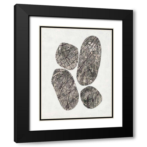 Ballinglen Warm II v2 Black Modern Wood Framed Art Print with Double Matting by Rhue, Piper