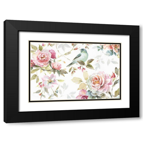 Beautiful Romance III Black Modern Wood Framed Art Print with Double Matting by Audit, Lisa