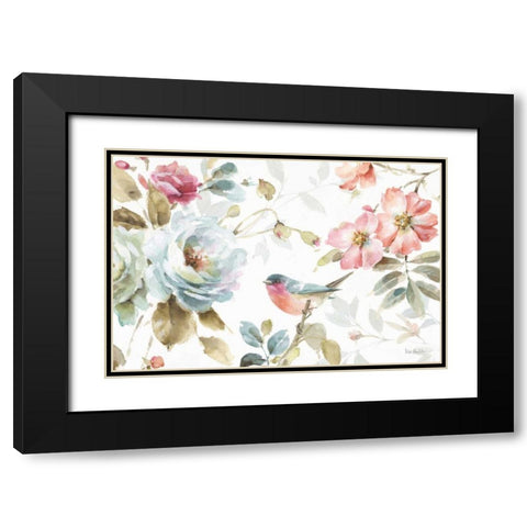 Beautiful Romance IV Black Modern Wood Framed Art Print with Double Matting by Audit, Lisa