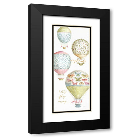 Beautiful Romance XI Black Modern Wood Framed Art Print with Double Matting by Audit, Lisa