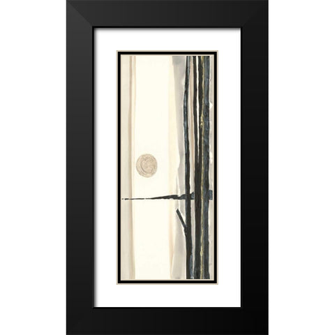 Through the Trees III Black Modern Wood Framed Art Print with Double Matting by Paschke, Chris