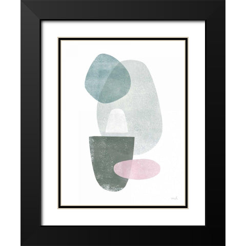 Dream I Black Modern Wood Framed Art Print with Double Matting by Hershey, Moira