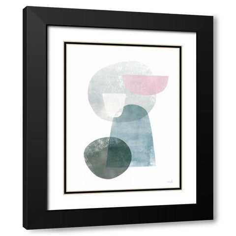 Dream II Black Modern Wood Framed Art Print with Double Matting by Hershey, Moira
