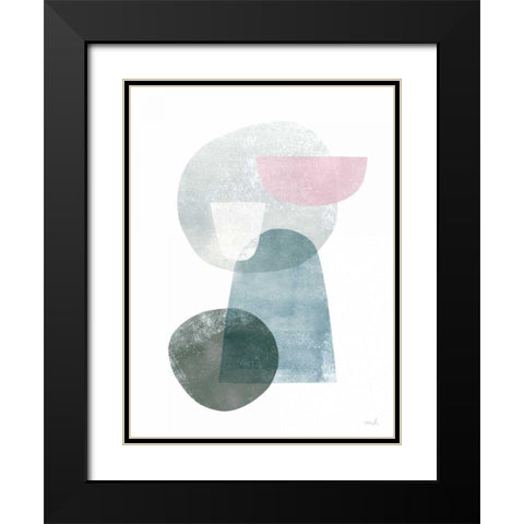 Dream II Black Modern Wood Framed Art Print with Double Matting by Hershey, Moira