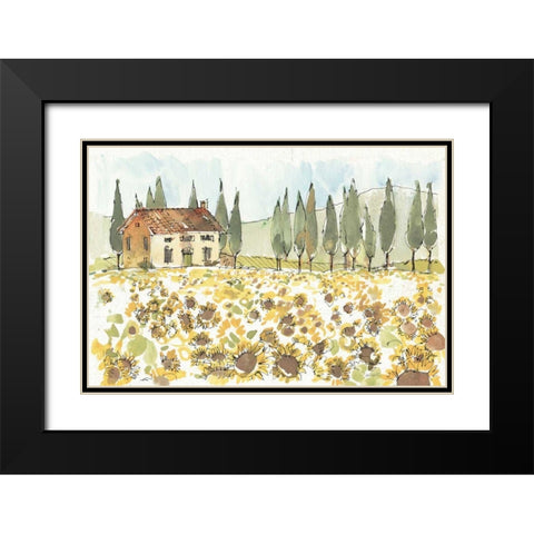 Tuscan Elegance I Black Modern Wood Framed Art Print with Double Matting by Tavoletti, Anne