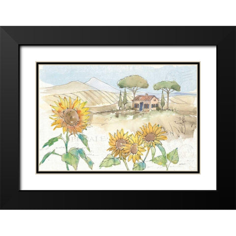 Tuscan Elegance III Black Modern Wood Framed Art Print with Double Matting by Tavoletti, Anne