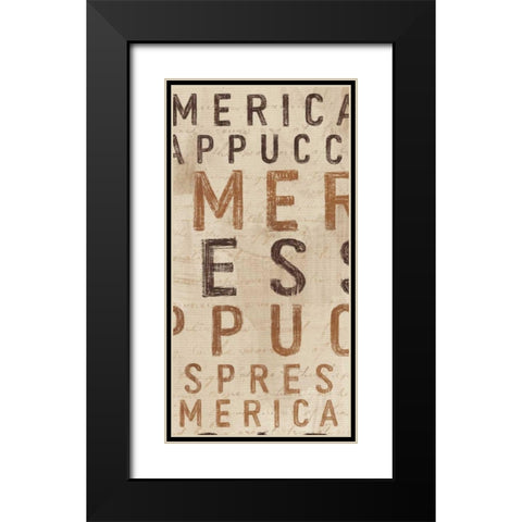 Coffee and Co Step 04B II Black Modern Wood Framed Art Print with Double Matting by Penner, Janelle