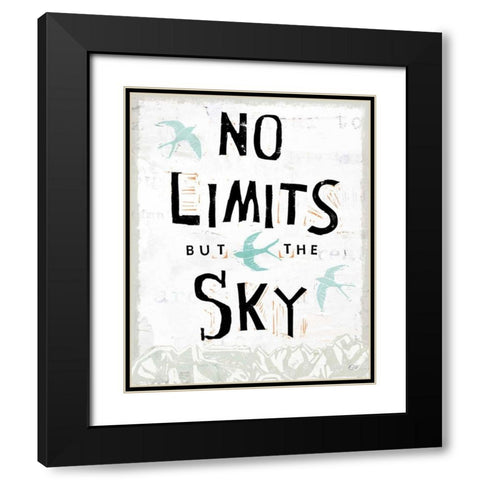 Live to the Fullest VI Black Modern Wood Framed Art Print with Double Matting by Day, Kellie