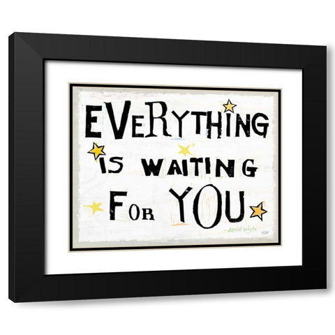 Live to the Fullest VIII Black Modern Wood Framed Art Print with Double Matting by Day, Kellie