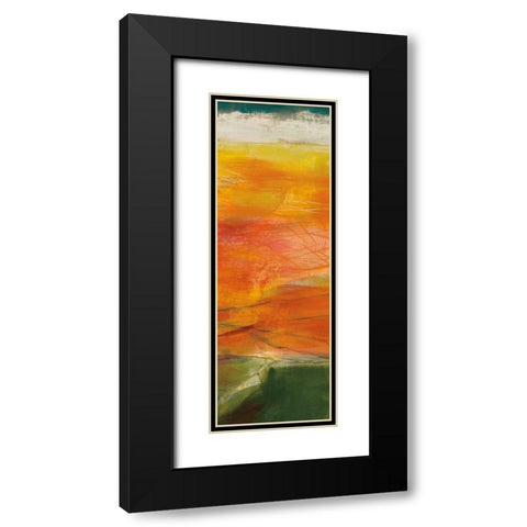 Bog Journey III v2 Black Modern Wood Framed Art Print with Double Matting by Maye, Jo