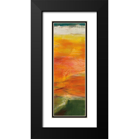 Bog Journey III v2 Black Modern Wood Framed Art Print with Double Matting by Maye, Jo