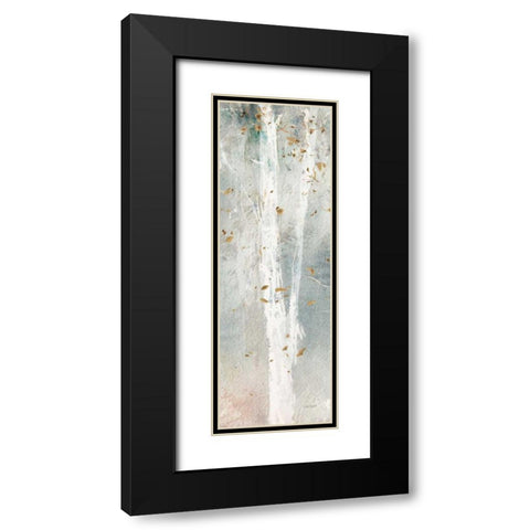 A Woodland Walk V Black Modern Wood Framed Art Print with Double Matting by Audit, Lisa