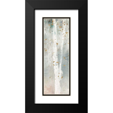 A Woodland Walk V Black Modern Wood Framed Art Print with Double Matting by Audit, Lisa