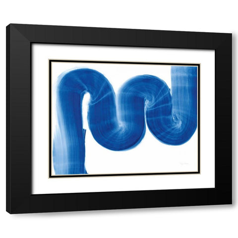 S Curve Black Modern Wood Framed Art Print with Double Matting by Rhue, Piper