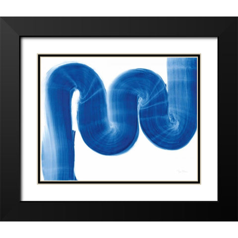 S Curve Black Modern Wood Framed Art Print with Double Matting by Rhue, Piper
