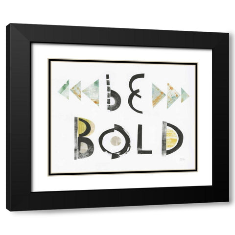 Sweet Sentiments III Black Modern Wood Framed Art Print with Double Matting by Averinos, Melissa