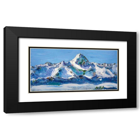 No Limits Black Modern Wood Framed Art Print with Double Matting by Day, Kellie
