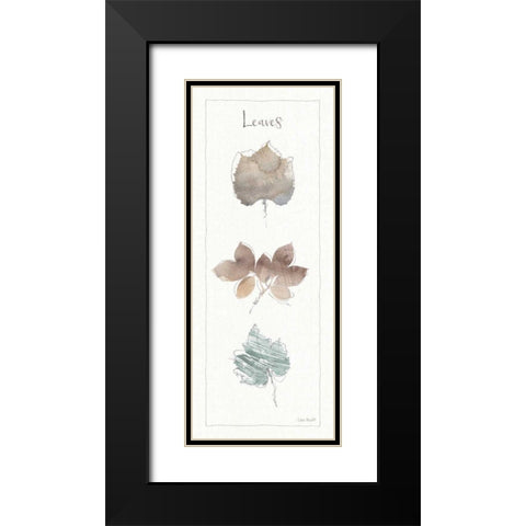 A Woodland Walk XVI Black Modern Wood Framed Art Print with Double Matting by Audit, Lisa
