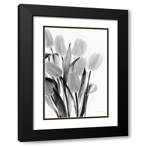 Shadows and Light II Black Modern Wood Framed Art Print with Double Matting by Urquhart, Elizabeth