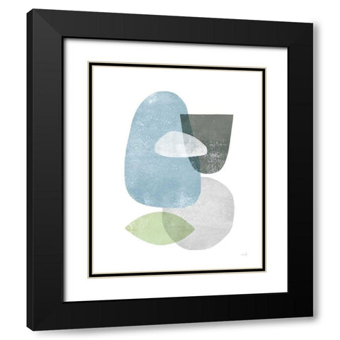 Whispers IV Black Modern Wood Framed Art Print with Double Matting by Hershey, Moira