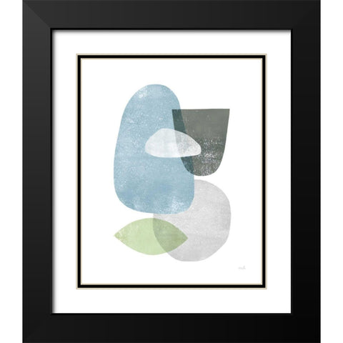 Whispers IV Black Modern Wood Framed Art Print with Double Matting by Hershey, Moira