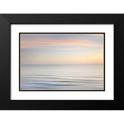 On the Horizon I no Border Black Modern Wood Framed Art Print with Double Matting by Audit, Lisa