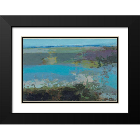 Killala Bay IV Black Modern Wood Framed Art Print with Double Matting by Dowling, Grainne