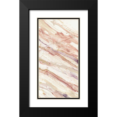 Copper Dreams III Black Modern Wood Framed Art Print with Double Matting by Hristova, Albena