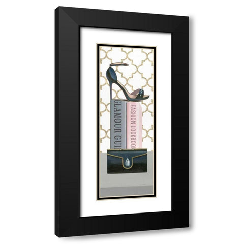 Forever Fashion III Panel Black Modern Wood Framed Art Print with Double Matting by Fabiano, Marco