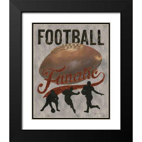 Game Day V Black Modern Wood Framed Art Print with Double Matting by Fabiano, Marco