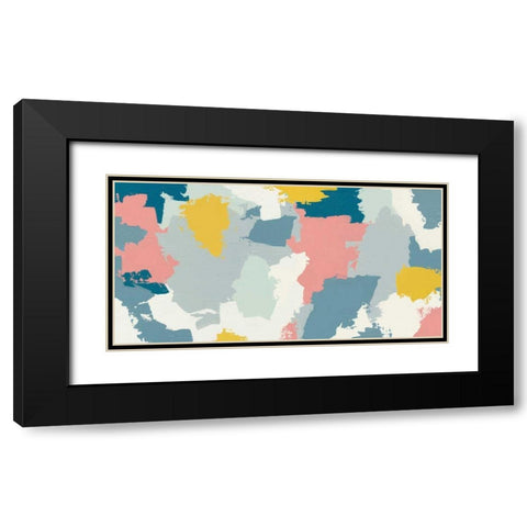 Happy III Black Modern Wood Framed Art Print with Double Matting by Hershey, Moira