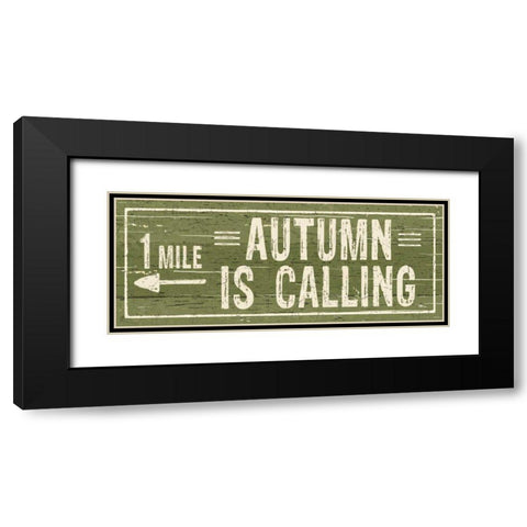 Harvest Signs IV Black Modern Wood Framed Art Print with Double Matting by Pela Studio