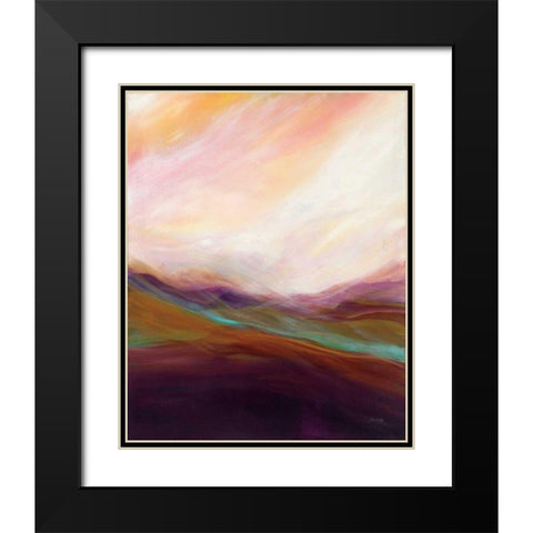 The Dunes Black Modern Wood Framed Art Print with Double Matting by Griggs, Jan
