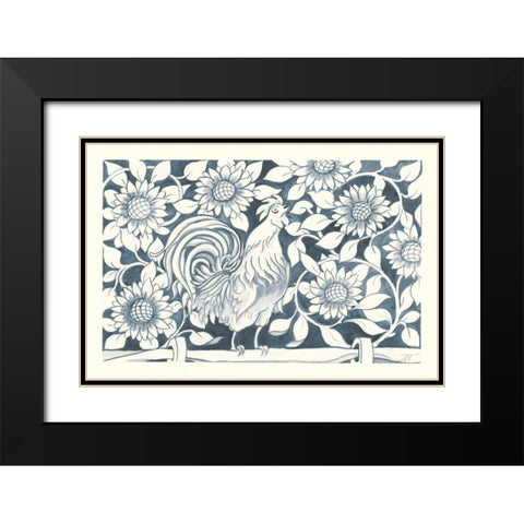 Farm Life I Black Modern Wood Framed Art Print with Double Matting by Thomas, Miranda