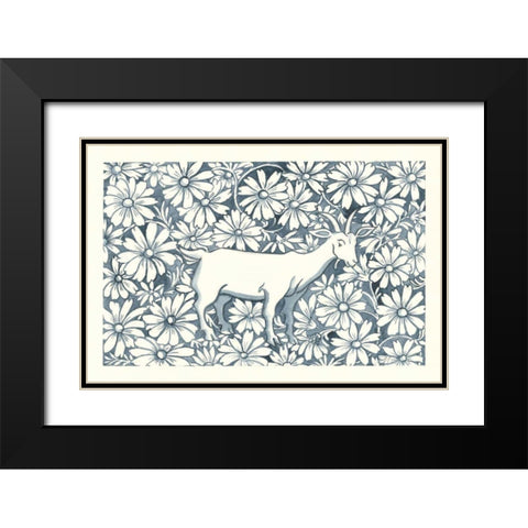 Farm Life III Black Modern Wood Framed Art Print with Double Matting by Thomas, Miranda