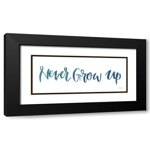 Sweet Baby Boy IV Black Modern Wood Framed Art Print with Double Matting by Jackson, Jenaya