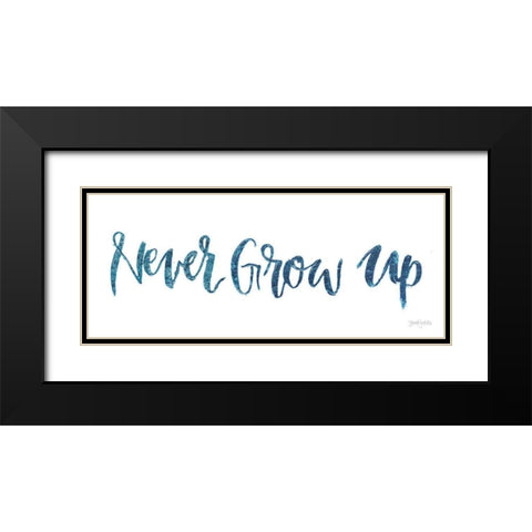 Sweet Baby Boy IV Black Modern Wood Framed Art Print with Double Matting by Jackson, Jenaya