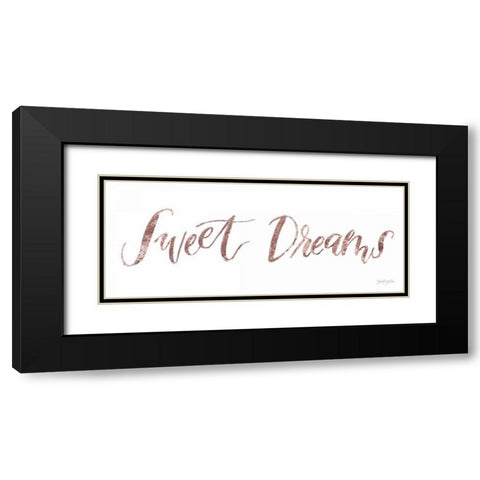 Sweet Baby Girl II Black Modern Wood Framed Art Print with Double Matting by Jackson, Jenaya