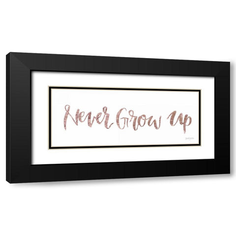 Sweet Baby Girl IV Black Modern Wood Framed Art Print with Double Matting by Jackson, Jenaya