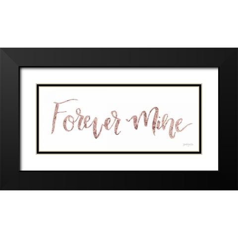 Sweet Baby Girl V Black Modern Wood Framed Art Print with Double Matting by Jackson, Jenaya