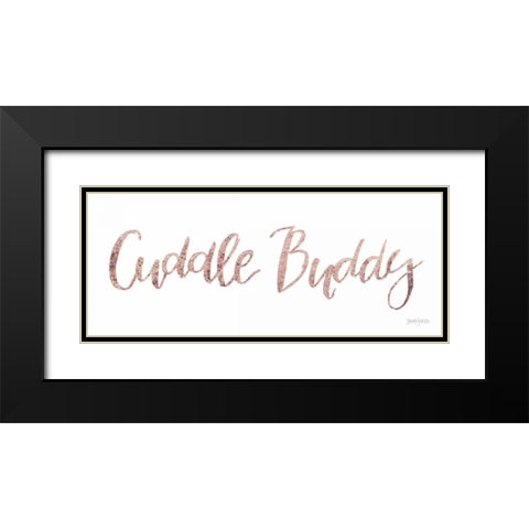 Sweet Baby Girl VI Black Modern Wood Framed Art Print with Double Matting by Jackson, Jenaya