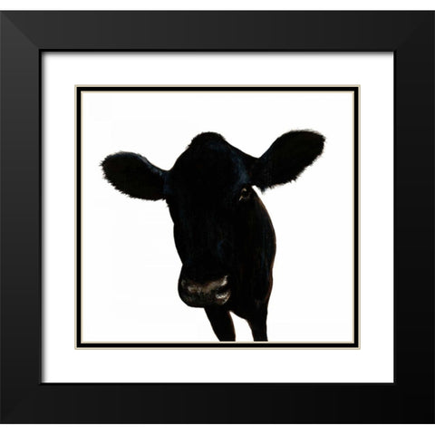 Farm Team III no Background Black Modern Wood Framed Art Print with Double Matting by Ducklow, Patsy